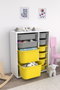 Hanah Home Zen 2D2K6U - Blanco, Gris, Amarillo